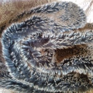 Restoration Hardware Wolf Luxe Faux Fur Throw